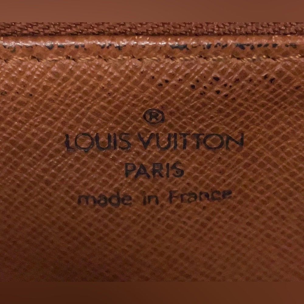 Louis Vuitton Brown and Gold Monogram Satchel malesherbes - Picture 13 of 16